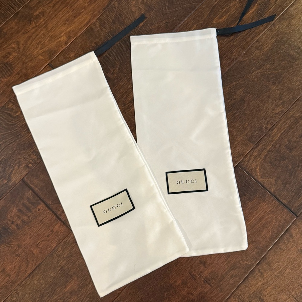 Gucci Satin Dust Bags Set